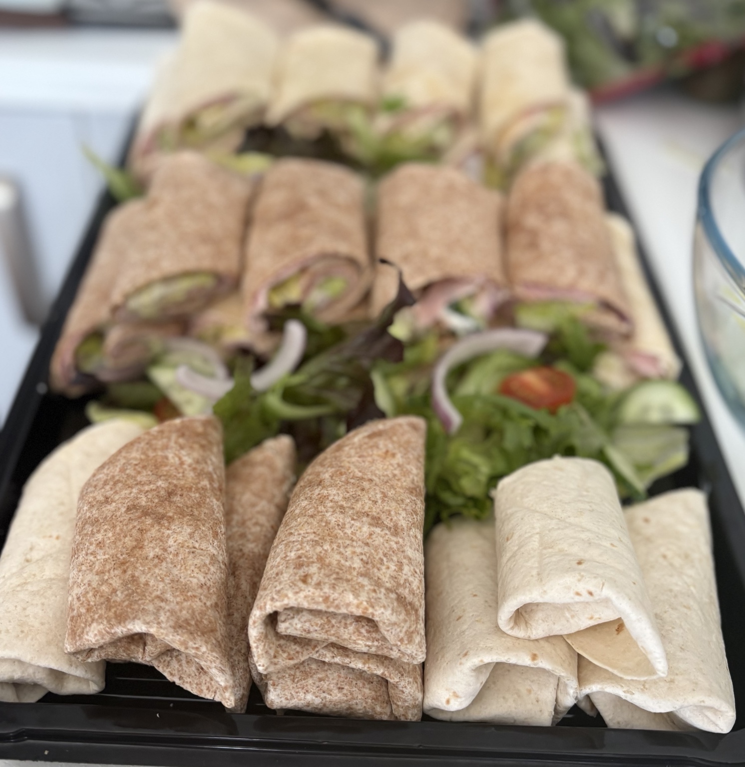 Fresh catering wraps by SDL Catering