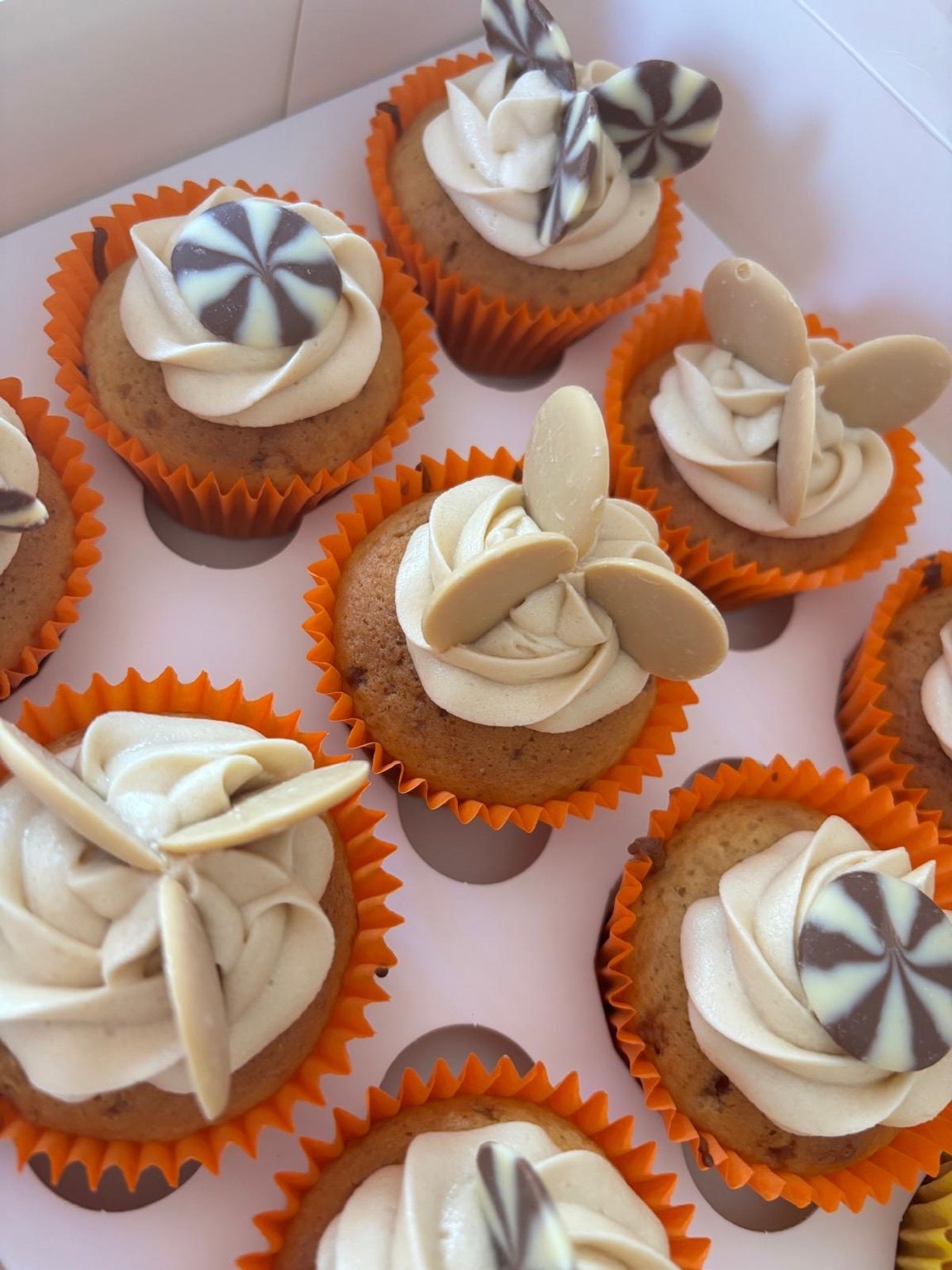 Caramel cupcakes by SDL Catering