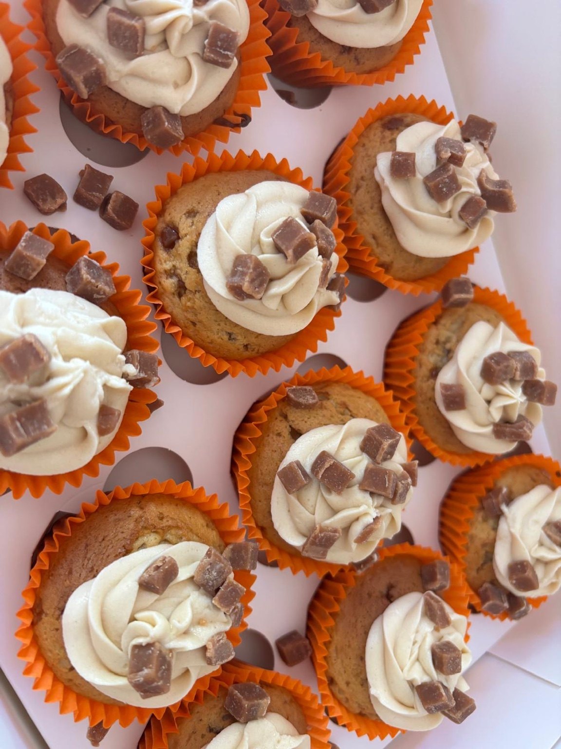 Chocolate chip cupcakes by SDL Catering