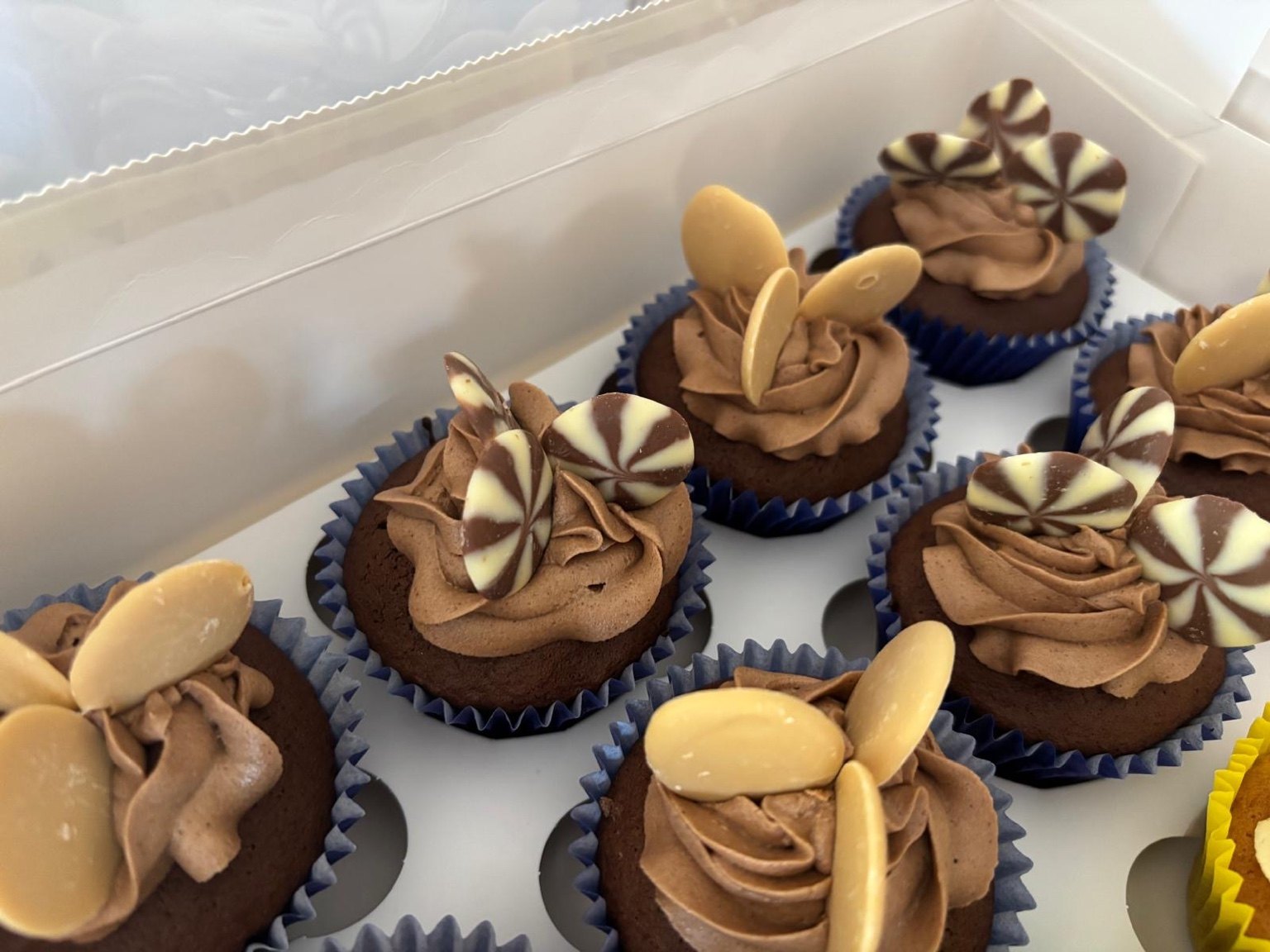 Luxury chocolate cupcakes by SDL Catering